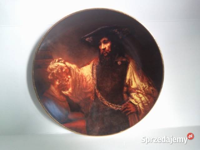 Talerze kolekcjonerskie Porcelana Bawaria Porcelana i szkło