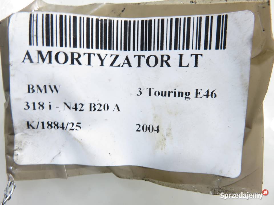 AMORTYZATORY TYŁ BMW E46 Touring 20 318 i