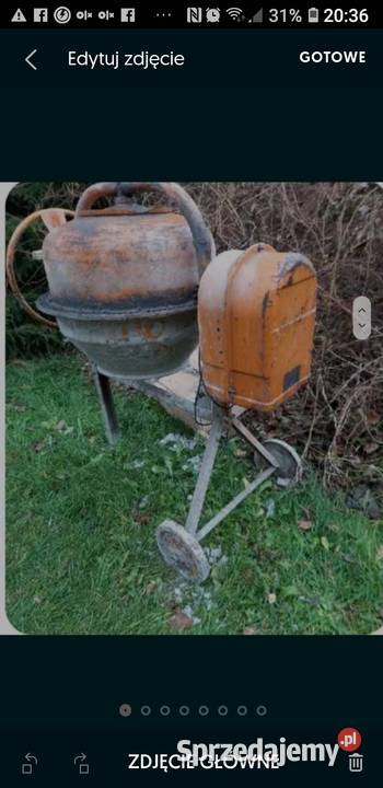 Duża betoniarka pojemnik na beton Kleszczele sprzedam