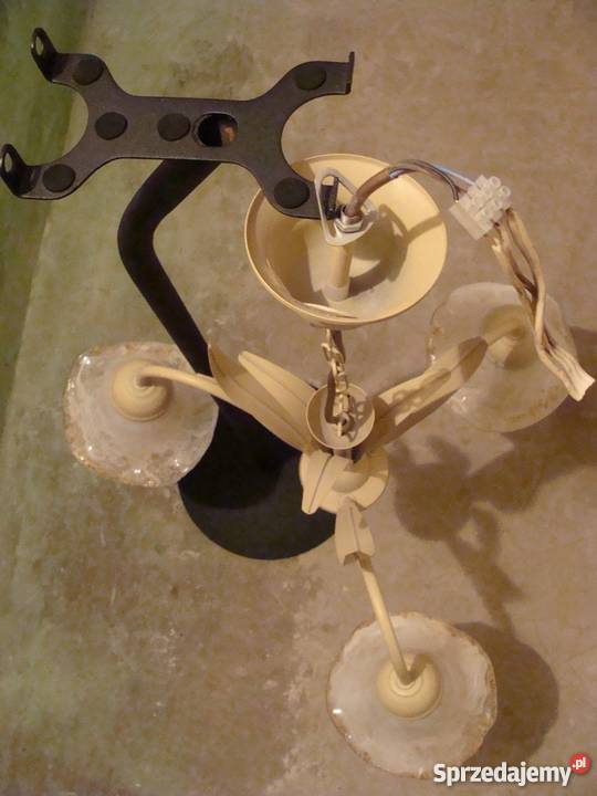 Żyrandol lampa wisząca 3 ramienna Katowice