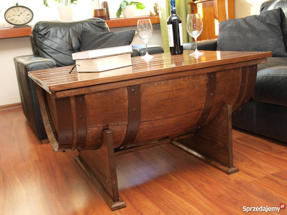 Stół ława z beczki REWELACJA Piastów