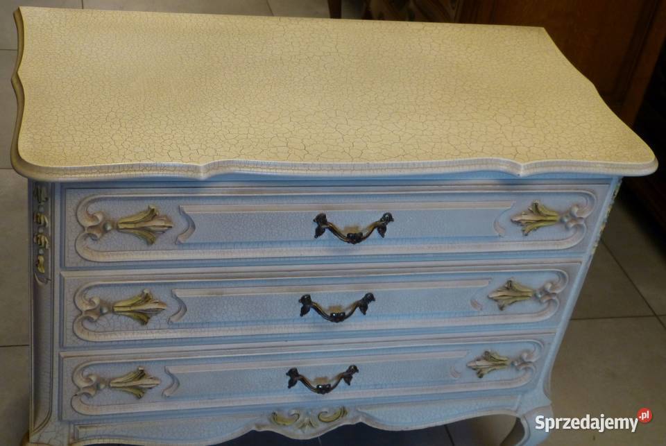 Komoda ludwikowska ecrusklep Dąbrowa Górnicza Meble sprzedam