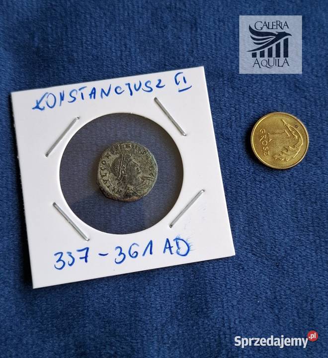 Imperium Romanum follis Konstancjusz II 337361 pomorskie Wejherowo