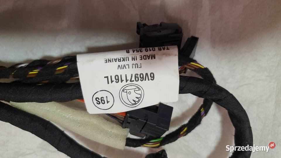 Wiązki instalacje drzwi Fabia 3 nowe Nowy Dwór Mazowiecki