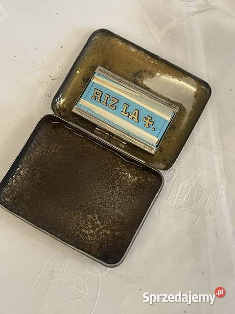 Niemiecka papierośnica platerowana III Rzesza Kraków