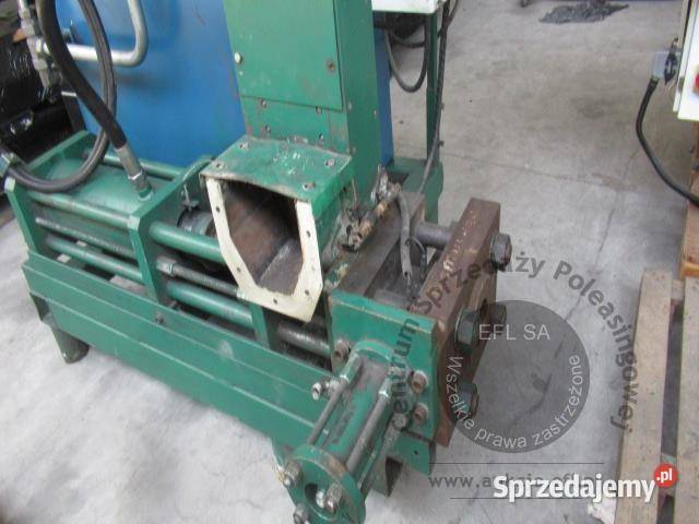 Hydrauliczna prasa do brykietowania ALCHEMIK AW Produkcja