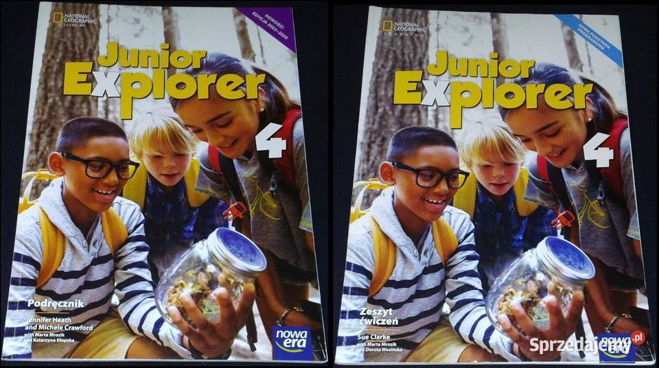 Junior Explorer 4 Podręcznik zeszyt ćw Jennifer Chełm