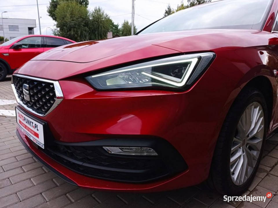 SEAT Leon 2021r FV23 FullLED Asystenci Kraków