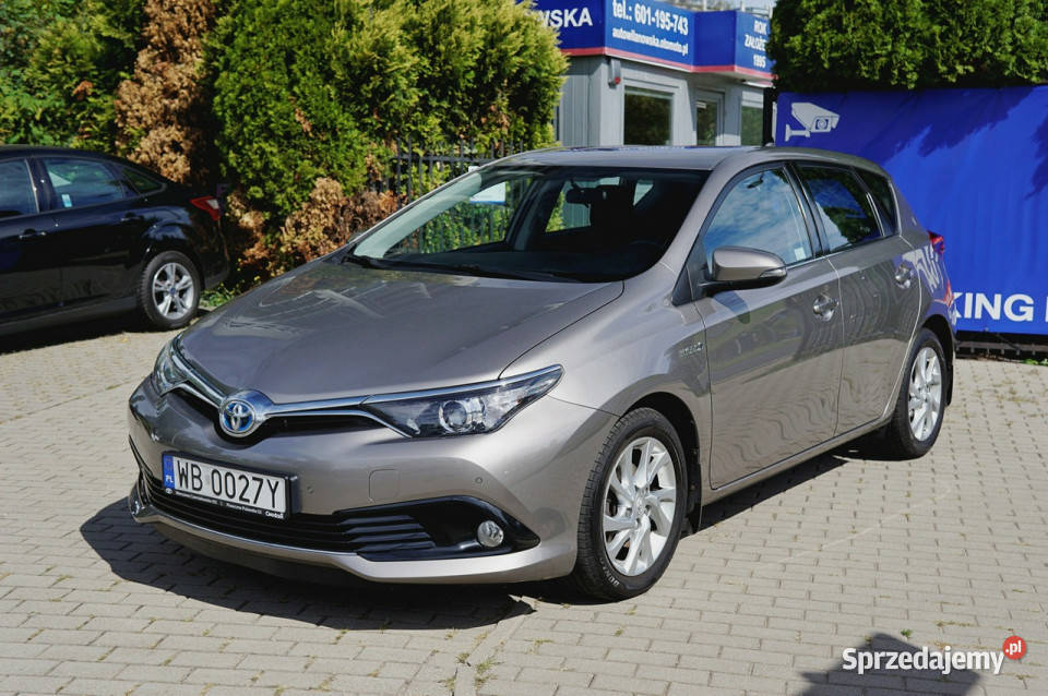 Toyota Auris salon Polska ładny hybryda II 2012 wspomaganie kierownicy Warszawa