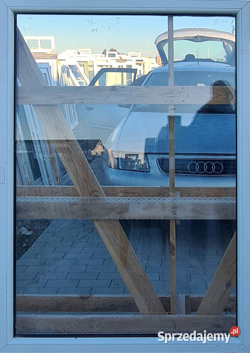 OKNA KacprzaK Witryna 107X149 FIX Używany PCV Budowa