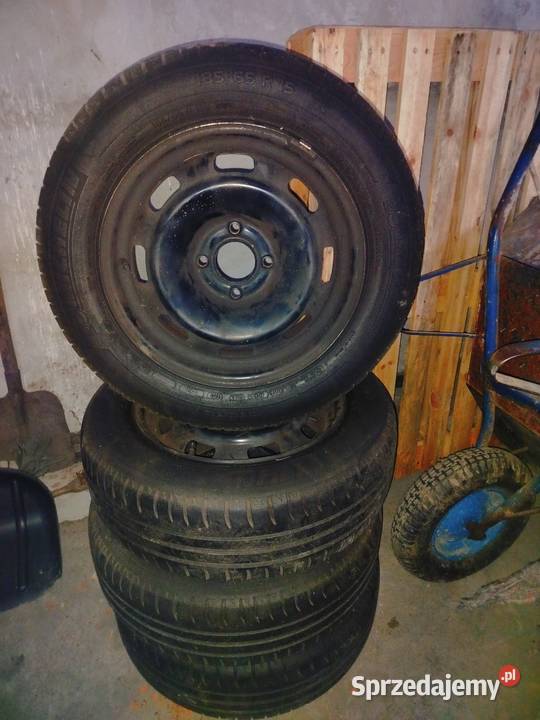 Sprzedam koła z felgami stalowymi Citroen C4C3 łódzkie Lgota Wielka sprzedam