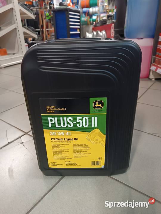 Olej silnikowy JD Plus50 II 15W40 20l VC50002020 Pozostałe Wieluń