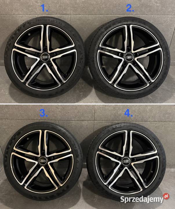 18 Audi A4 b9 b8 b7 A5 felgi koła komplet 5x112 Lubasz