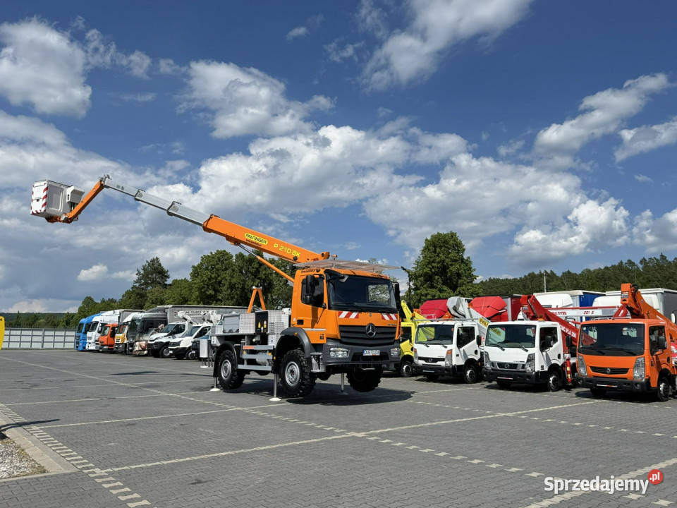 Mercedes Atego 718 E6 4x4 Zwyżka PALFINGER P210