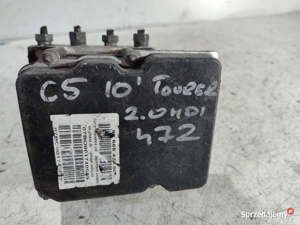 POMPA HAMULCOWA ABS CITROEN C5 X7 20 HDI 0812