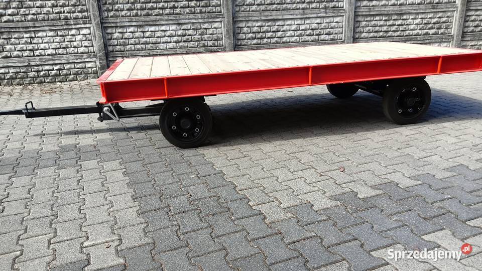 Przyczepa transportowa zakładowa wewnętrzna towarowe wielkopolskie Poznań