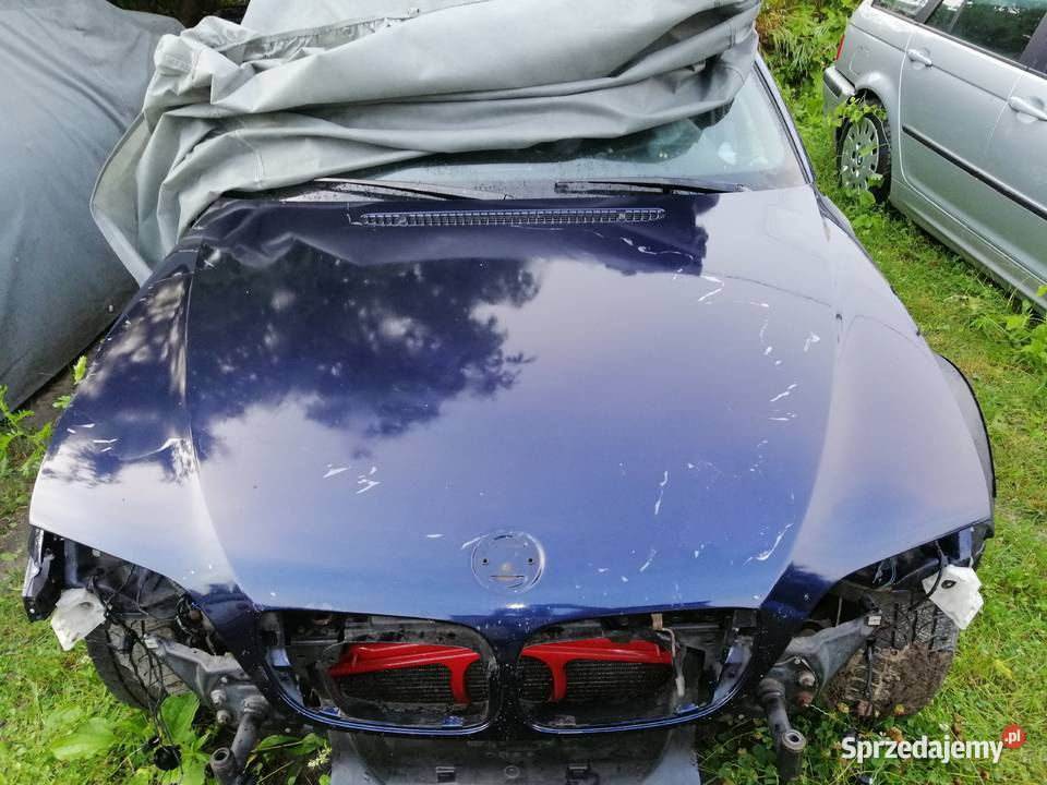 Bmw e46 lift maska przód orientblau metallic Karoseria Aleksandrów Łódzki