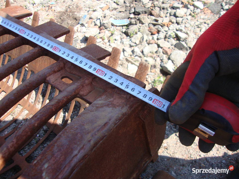 ROTAR HPL 800 łyżka przesiewająca mazowieckie Czaplinek