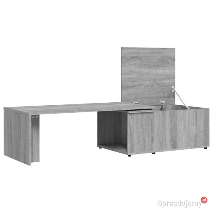 Stolik kawowy szary dąb sonoma 150x50x35 Warszawa sprzedam