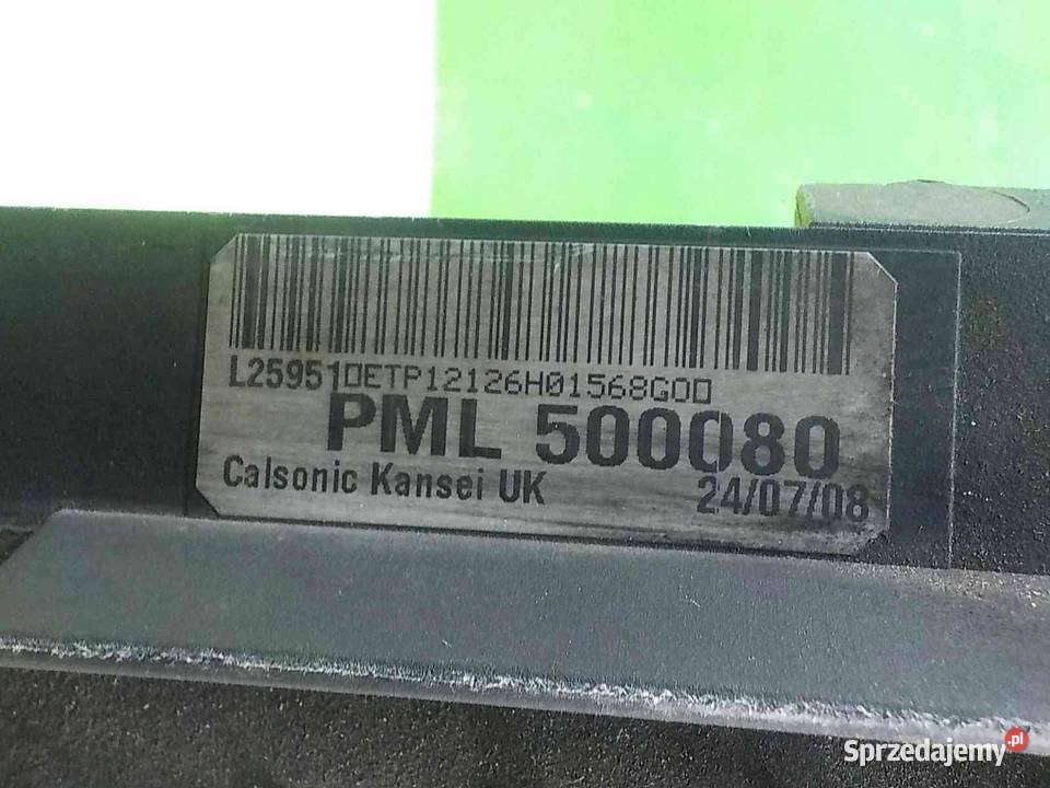 RANGE ROVER 36 TD V8 08r intercooler PML50080 sprzedam