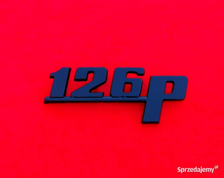NOWY emblemat znaczek logo Polski Fiat 126p 126 sprzedam