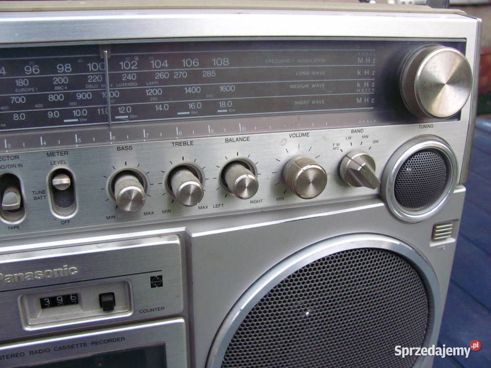 Radio radiomagnetofon przenośny Panasonic RX5500 Elektronika Łódź