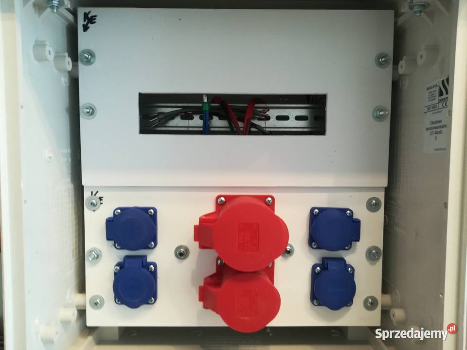 Rozdzielnica budowlana ERBETKA plac budowy Kraków