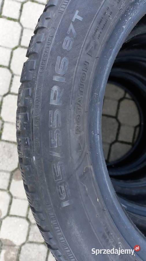 Opony zimowe Nokian 19555R16 podlaskie Siemiatycze
