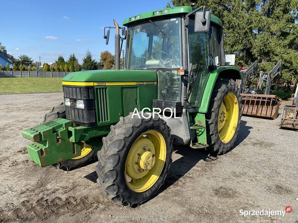 John Deere 6110 Premium biegi pełzające łódzkie Biała