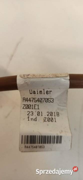 MERCEDES VITO W447 PRZEWÓD MASOWY KLEMA Układ elektryczny, zapłon