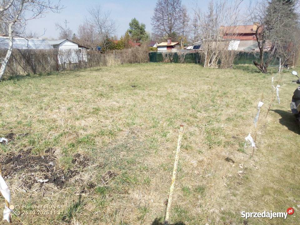 Sprzedam działkę rod 55zł/m2 Lublin