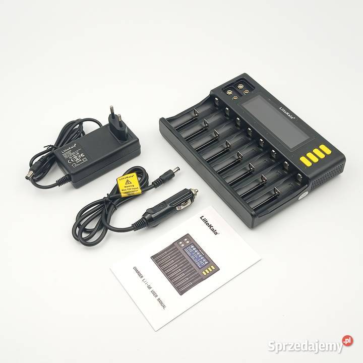 Nawigacja Wystaw Ładowarka LiitoKala LiiS8 8slot śląskie Zawiercie