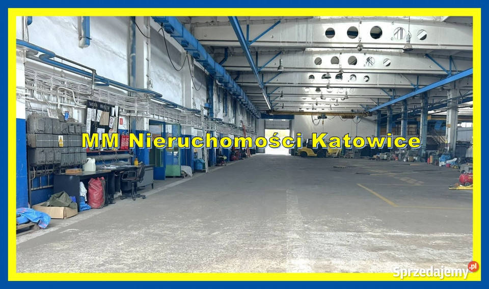 Hala ogrzewana do wynajęcia Katowice suwnica 2