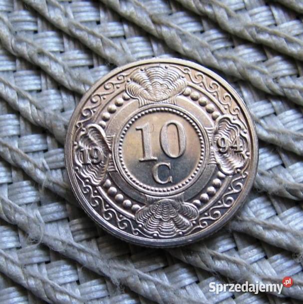 Antyle Holenderskie 10 Cent 1994r Ładna Kalisz