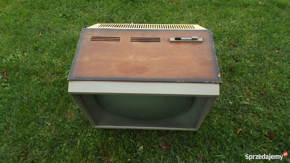 Stary telewizor DIORA TOSCA 1967 r Grodziczno
