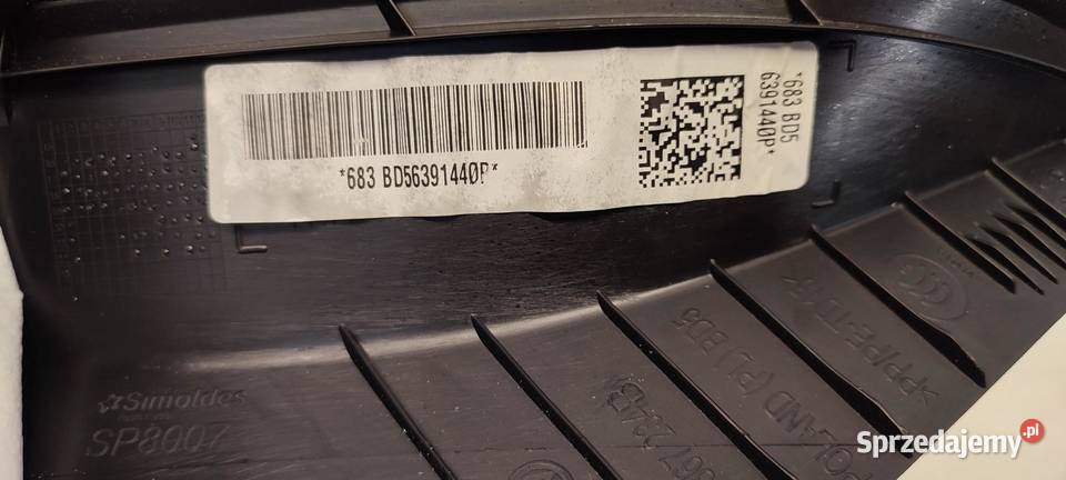 VW TIGUAN II OSŁONA SŁUPKA PRAWY PRZÓD Osłony i zaślepki