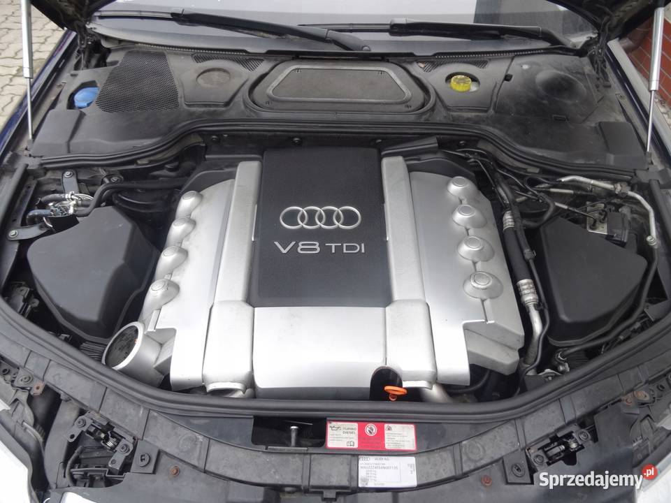 AUDI A8 D3 SILNIK 40 V8 TDI BLOK GLOWICE ASE Części samochodowe Przemęt