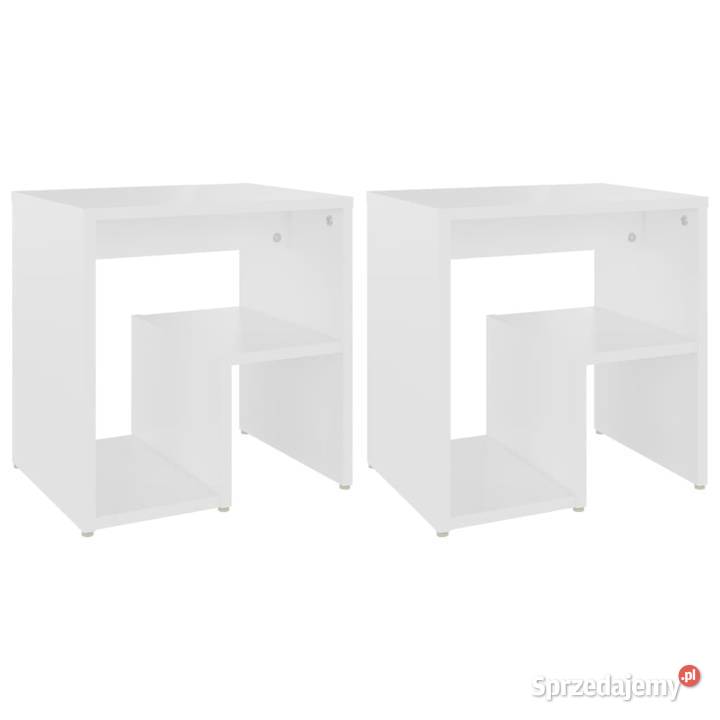 vidaXL Szafki nocne 2 białe 40x30x40 SKU806329 Warszawa sprzedam