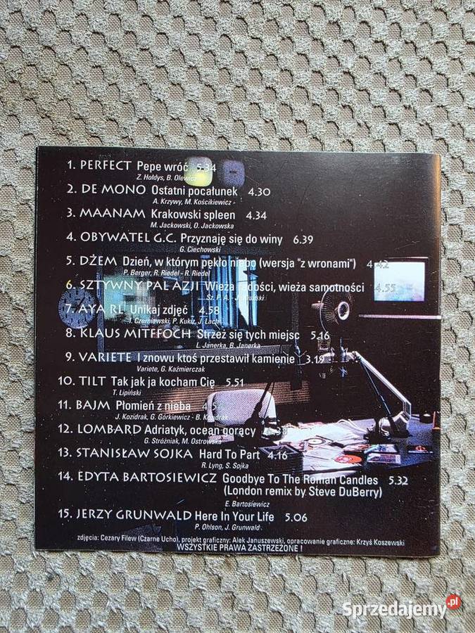 CD Marek Niedźwiecki Moja lista marzeń Kraków sprzedam