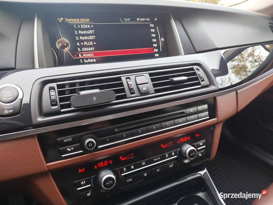 BMW f11 lift 520d automat 2014r skóra duża navi światła LED