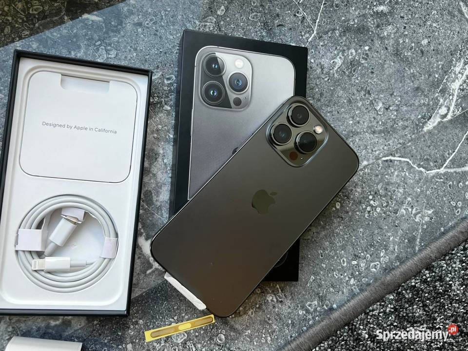 Nowy iPhone 13 Pro grafit Łańcut