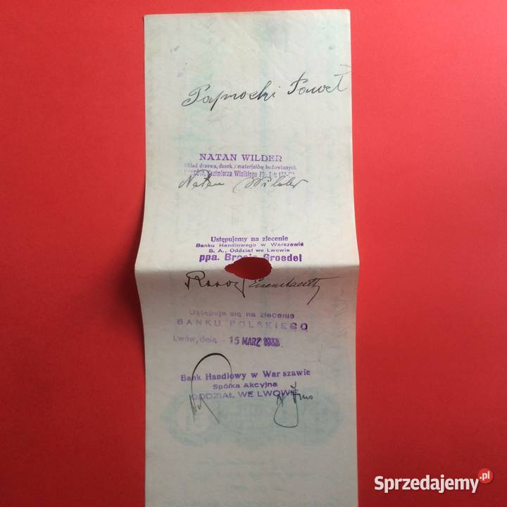 1546 Weksel Wystawiony W Krakowie 43 Szczecin