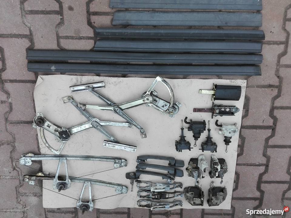 Mercedes W124 Zielone szyby komplet pompka zamek Skarżysko-Kamienna