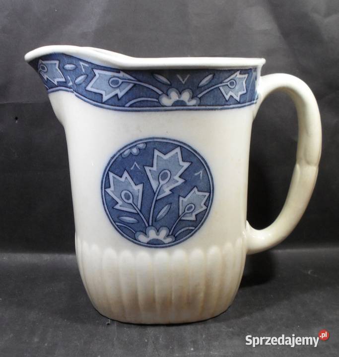 Przedwojenny Mlecznik Gustafsberg Safir śląskie