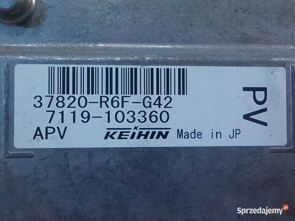 HONDA CRV IV 20 IVTEC 13r 5D sterownik komputer Suków sprzedam