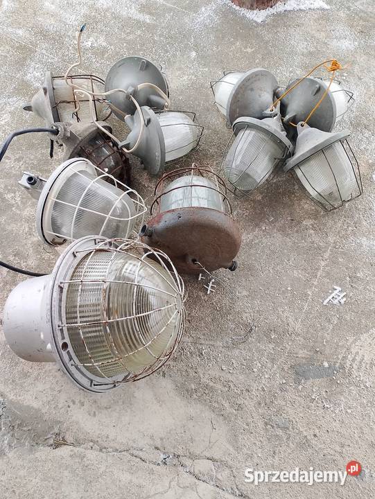 Lampy sufitowe wiszące przemysłowe Loft Vintage Oświetlenie sprzedam