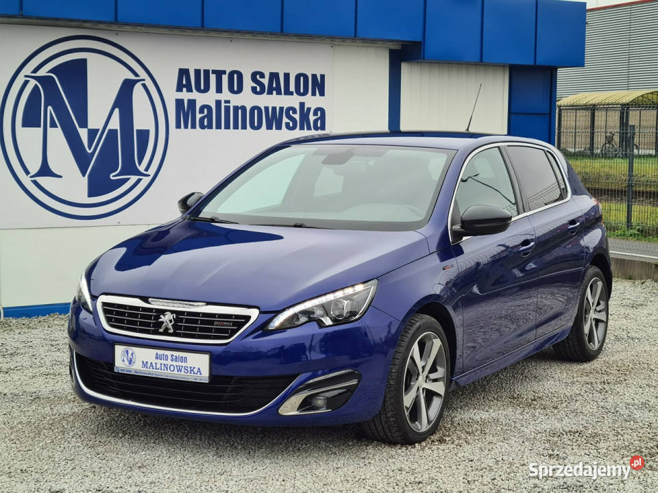 Peugeot 308 GTLine Navi 2xPDC Półskóry Full Led Wągrowiec