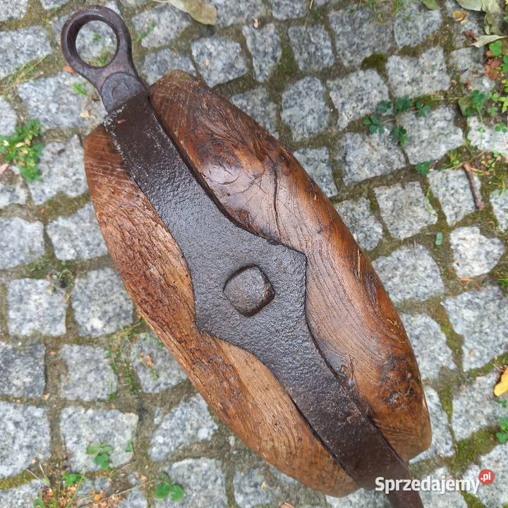 Marynistyka żeglarstwo duży blok linowy bloczek Pozostałe mazowieckie Warszawa