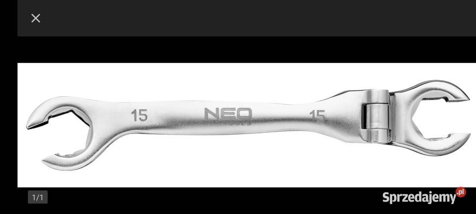 Kupię klucz oczkowy otwarty na zdjęciu rozmiar Sierakowo sprzedam