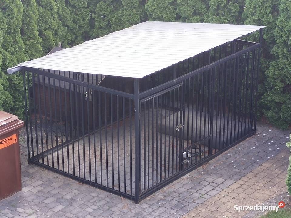 Kojec psa zadaszony odpływ rynnowy Bydgoszcz